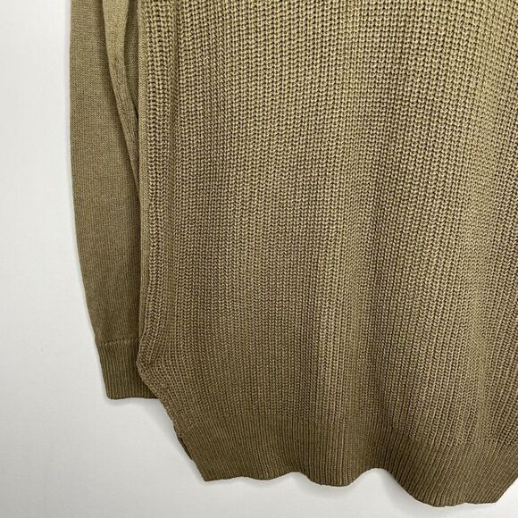 MICHAEL Michael Kors Womens Olive Green Cowl-Neck Pullover Sweater Sz S Tunic - Picture 3 of 8